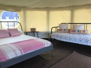 Yurts - Pink Interior