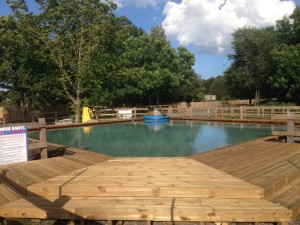 bumper boats lake Summer 2016